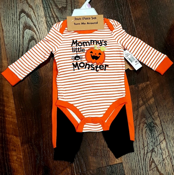 Baby Essentials | Matching Sets | Halloween Baby Essentials 4 Piece Set ...